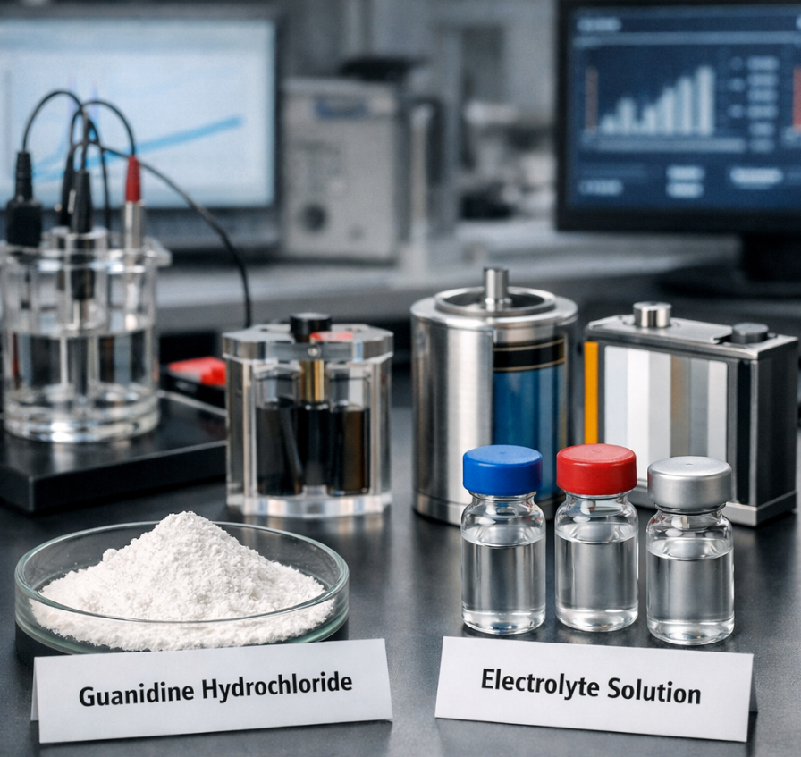 Crossover Energy: How Guanidine Hydrochloride is Reshaping Next-Generation Battery Electrolytes?